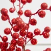 29” Crabapple Spray Glitter - Red