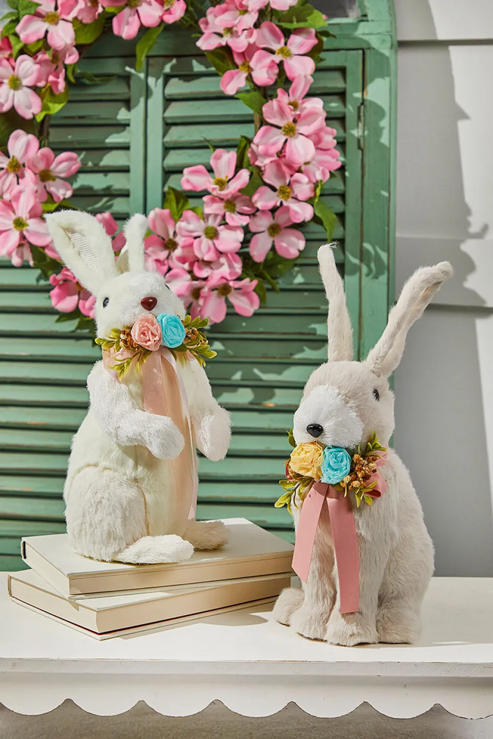 12.25” Crafted Easter Bunny Figurine