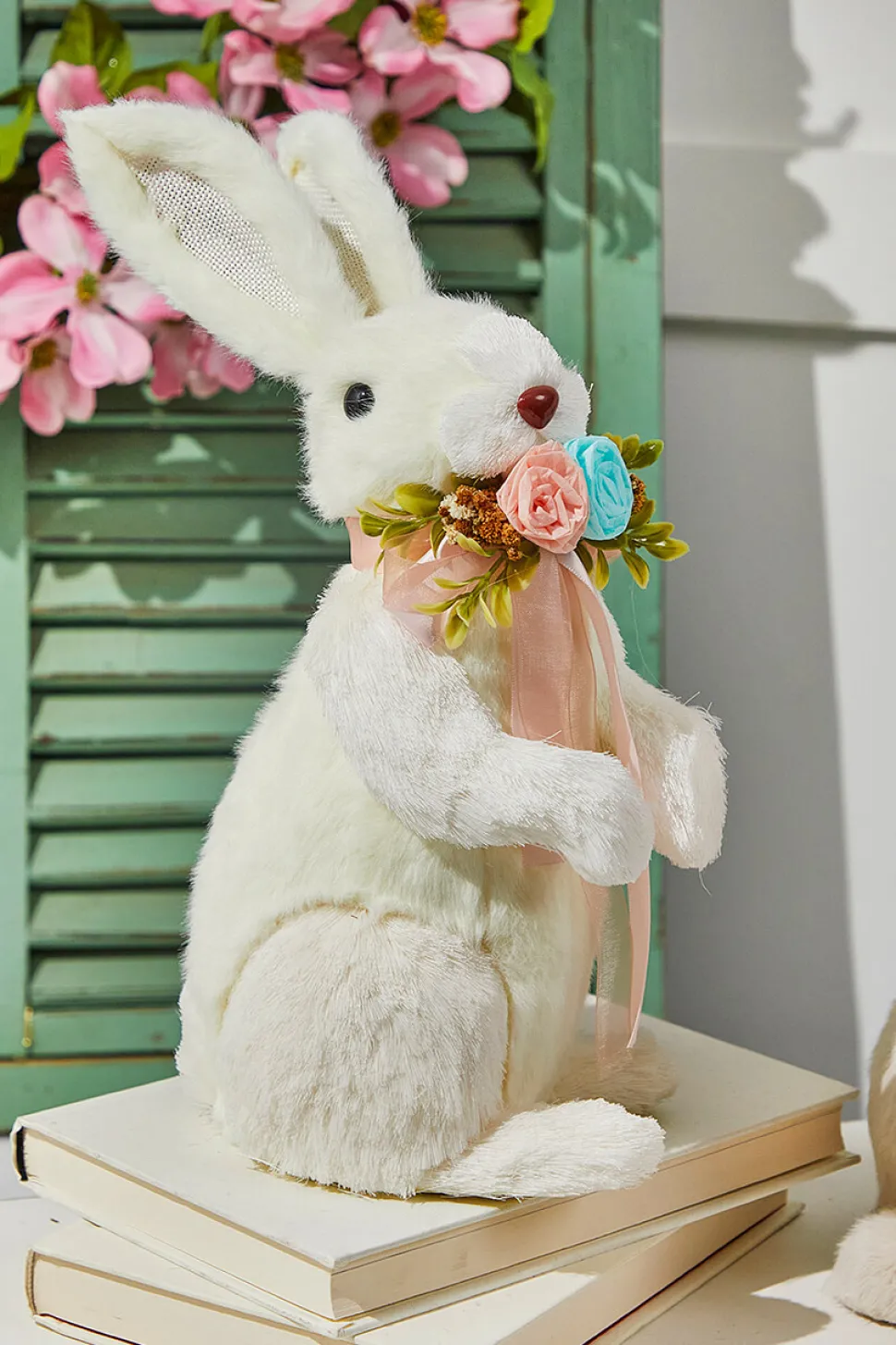 12.25” Crafted Easter Bunny Figurine