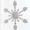 9.5" Crystal Jeweled Snowflake Ornament