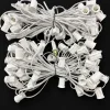 C9 Socket Cord White - 100' 12" Spacing