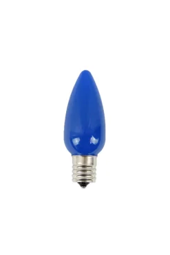 C9 Wonderful LED SMD Bulb (25 bulbs/bag) - Frosted, Blue