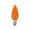 C9 Wonderful LED SMD Bulb (25 bulbs/bag) - Frosted, Orange