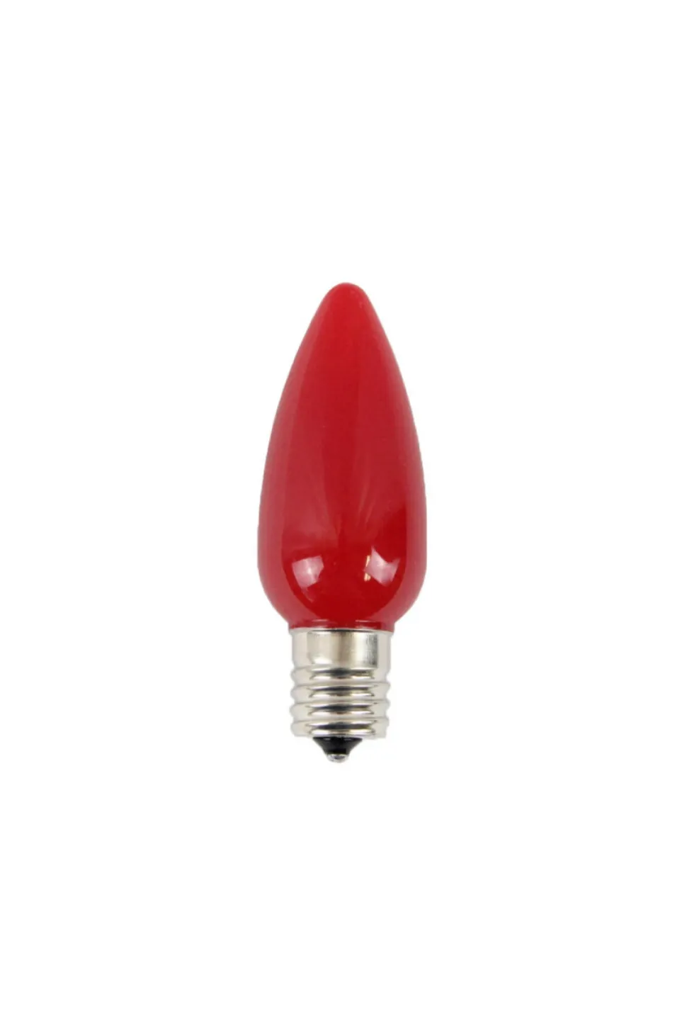 C9 Wonderful LED SMD Bulb (25 bulbs/bag) - Frosted, Red