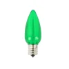 C9 Wonderful LED SMD Bulb (25 bulbs/bag) - Smooth, Green