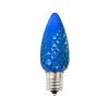C9 Wonderful LED SMD Bulb (25 bulbs/bag) - Faceted, Blue