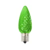 C9 Wonderful LED SMD Bulb (25 bulbs/bag) - Faceted, Green