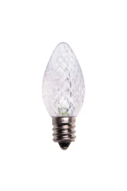 C7 Wonderful LED SMD Bulbs (25 bulbs/bag) - Faceted, Cool White