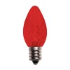 C7 Wonderful LED SMD Bulbs (25 bulbs/bag) - Faceted, Red