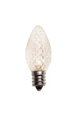 C7 Wonderful LED SMD Bulbs (25 bulbs/bag) - Faceted, Warm White