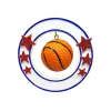3" 3D Basketball Customizable Ornament