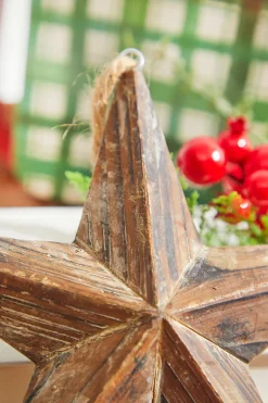 8" Dimensional Wooden Christmas Star