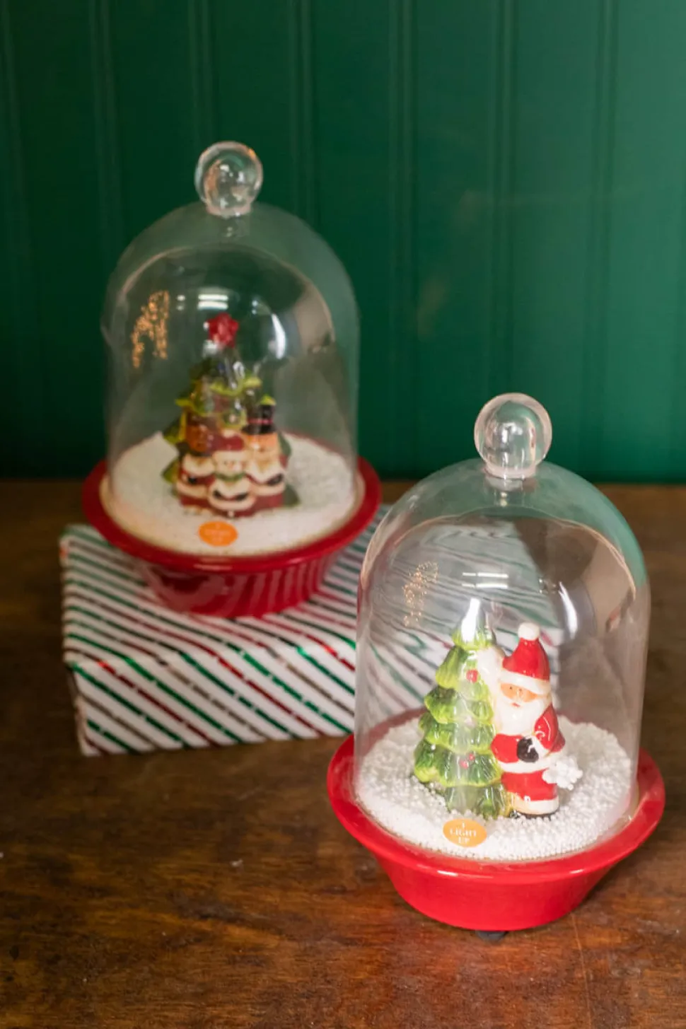 9” Dol Light Up / Music Snow Cloche