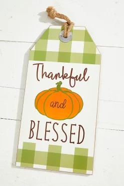 15.75” Double Sided Holiday Wall Decor
