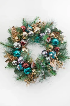 24" Elegant Mixed Wreath