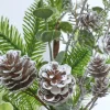 32” Eucalyptus Cone Cedar Spray