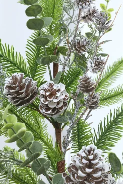 32” Eucalyptus Cone Cedar Spray