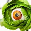 24" Eyeball Flower Stem