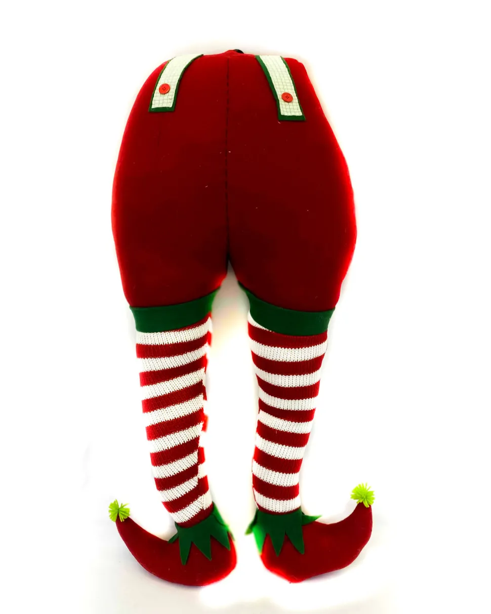 40” Fabric Elf Behind & Legs