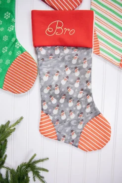20” Fabric Holiday Stocking