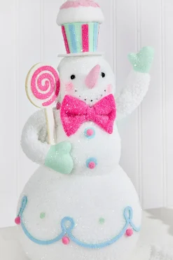 16.5" Fabric So Sweet Snowman