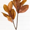 45" Fall Magnolia Leaf Spray