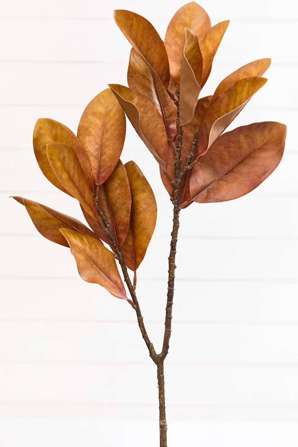 45" Fall Magnolia Leaf Spray