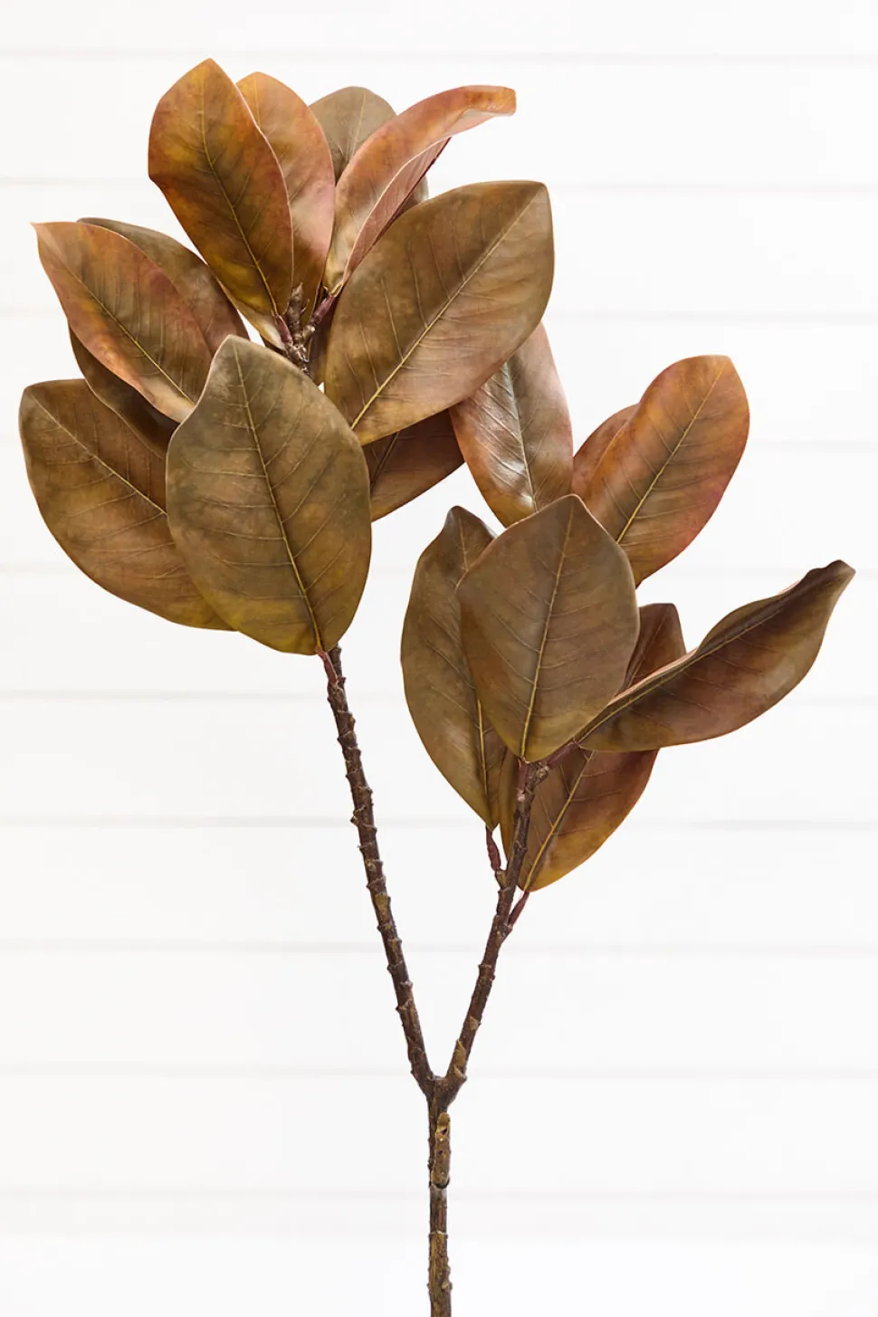 45" Fall Magnolia Leaf Spray
