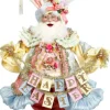 26" Father Easter with Banner - Mark Roberts