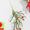 31” Felt Ball Twig Spray