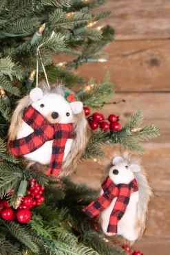 4” Felt Hedgehog Ornament
