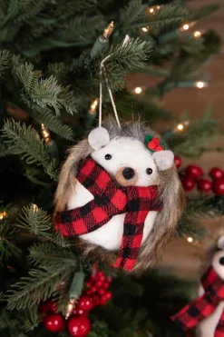 4” Felt Hedgehog Ornament