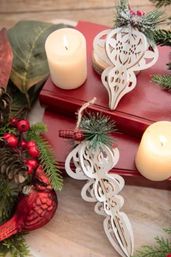Finial Wood Ornament