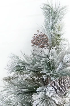 36" Flocked Tree
