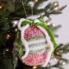 4.5” Frosted Ball Ornament