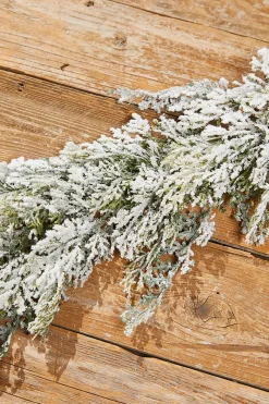 48” Frosted Cedar Garland