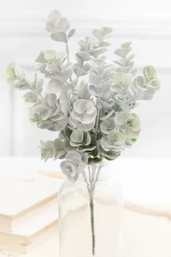 16" Frosted Eucalyptus Bush
