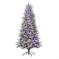 6' Frosted Palmetto LED Pine Tree