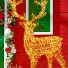 6' Giant Golden Reindeer