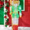 6' Giant Nutcracker with Green Jacket