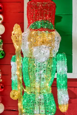 6' Giant Nutcracker with Green Jacket