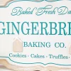 15" Gingerbread Baking Sign