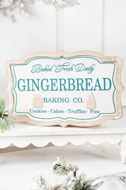 15" Gingerbread Baking Sign