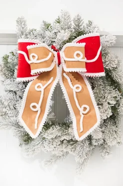 12" Gingerbread Bow