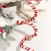 60" Gingerbread Candy Stripe Garland