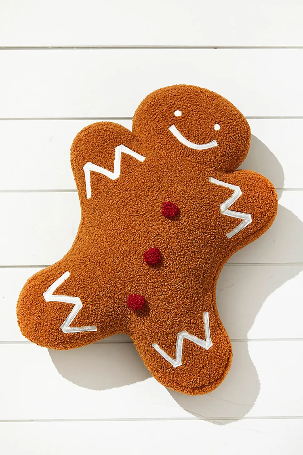 Gingerbread Man Pillow 18" x 13"