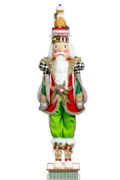 38" Gingerbread Nutcracker, Medium - Mark Roberts