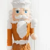 22" Gingerbread Nutcracker with Staff
