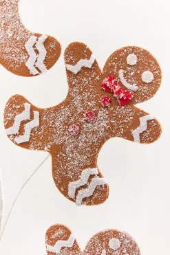25" Gingerbread Spray