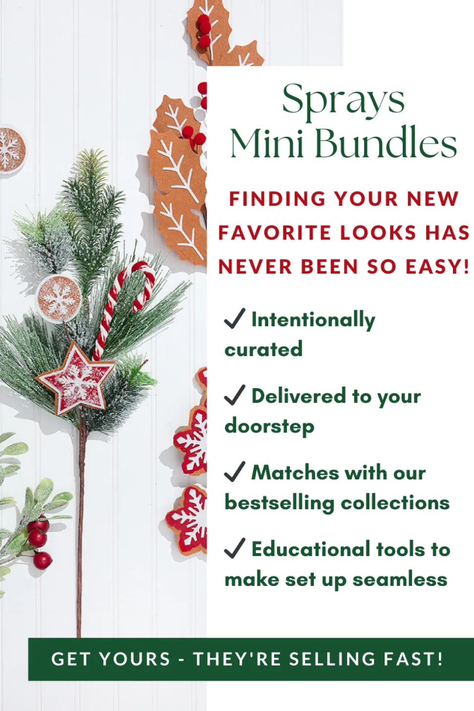 Gingerbread Sprays Mini Bundle